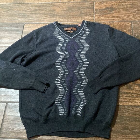 Perry Ellis SoFT Touch Merino Men’s Sweatshirt Dress Size L - Picture 1 of 8